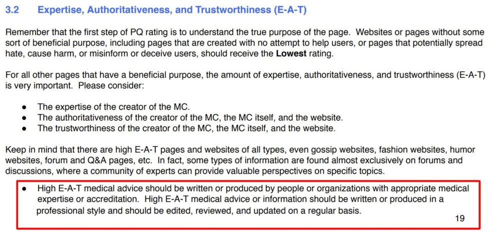 EAT-Expertise-Authorativeness-and-Trustworthiness-Medical-980x469 Shift in Healthcare Search